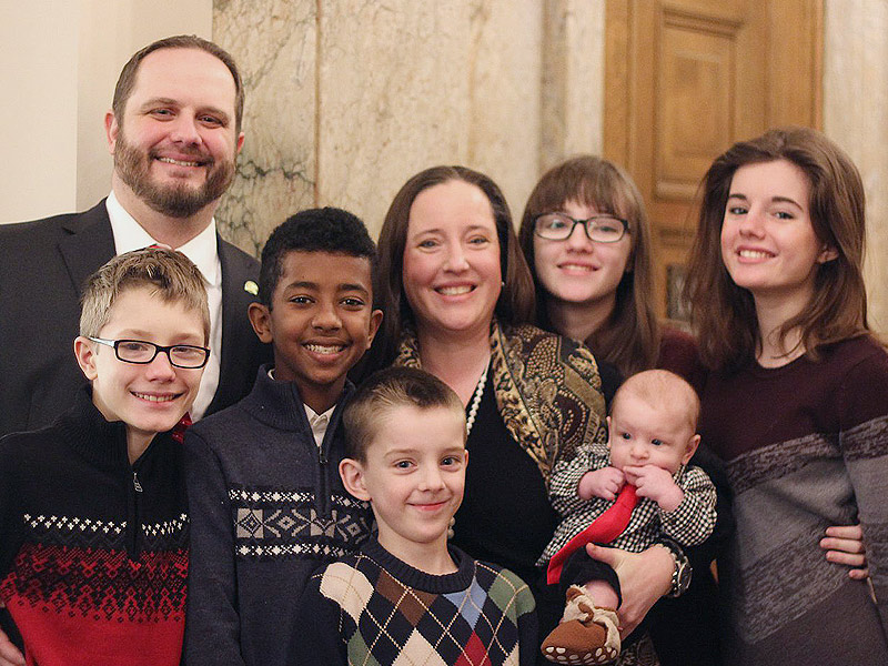 WA State Representative Jesse Young and Family